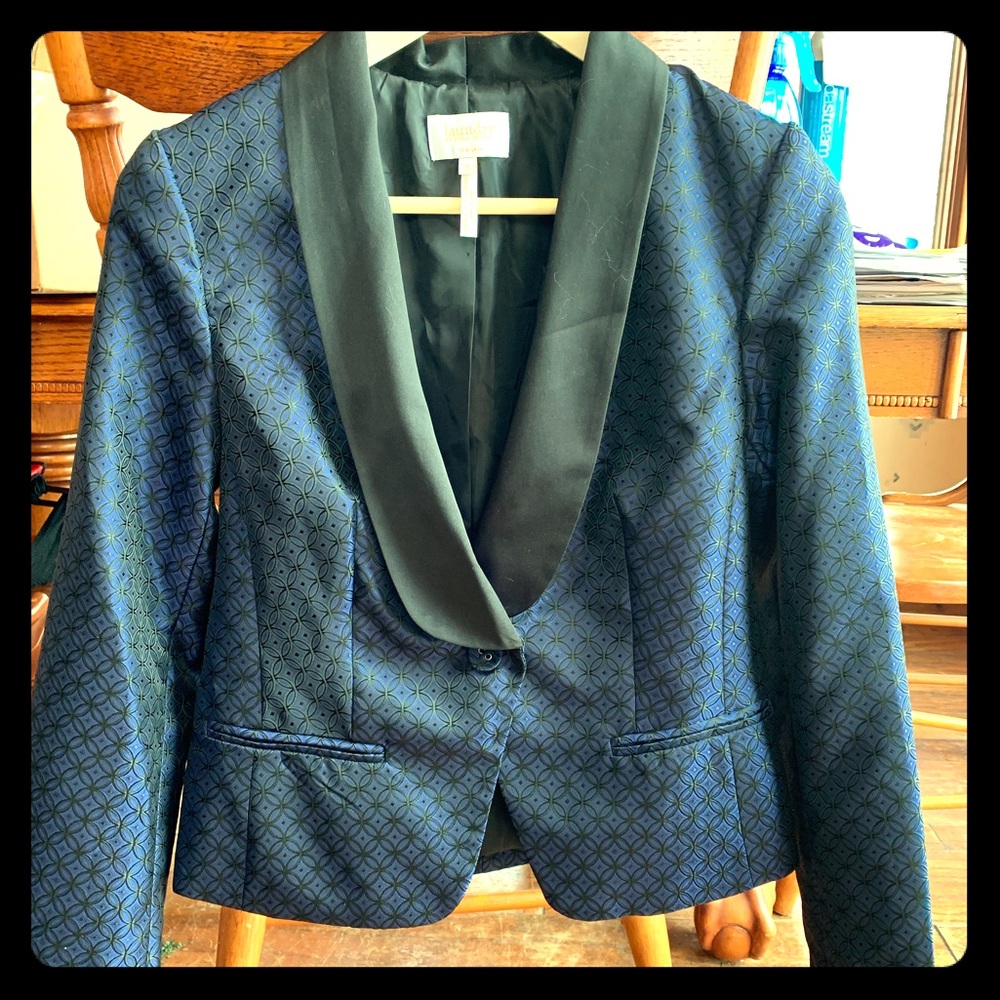 Retro Tuxedo blazer Laundry by Shelli Segal